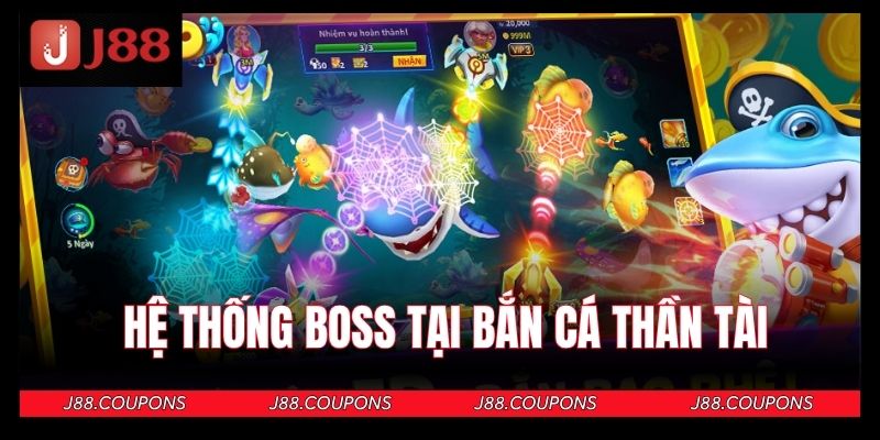 Các boss nổi bật trong bắn cá thần tài